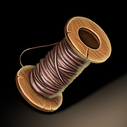 Thread spool crafting icon