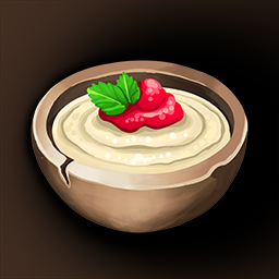 Berry cream food icon