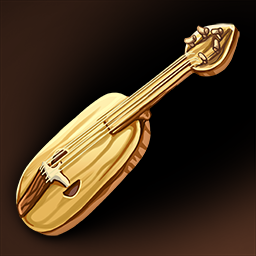 Golden lute loot icon